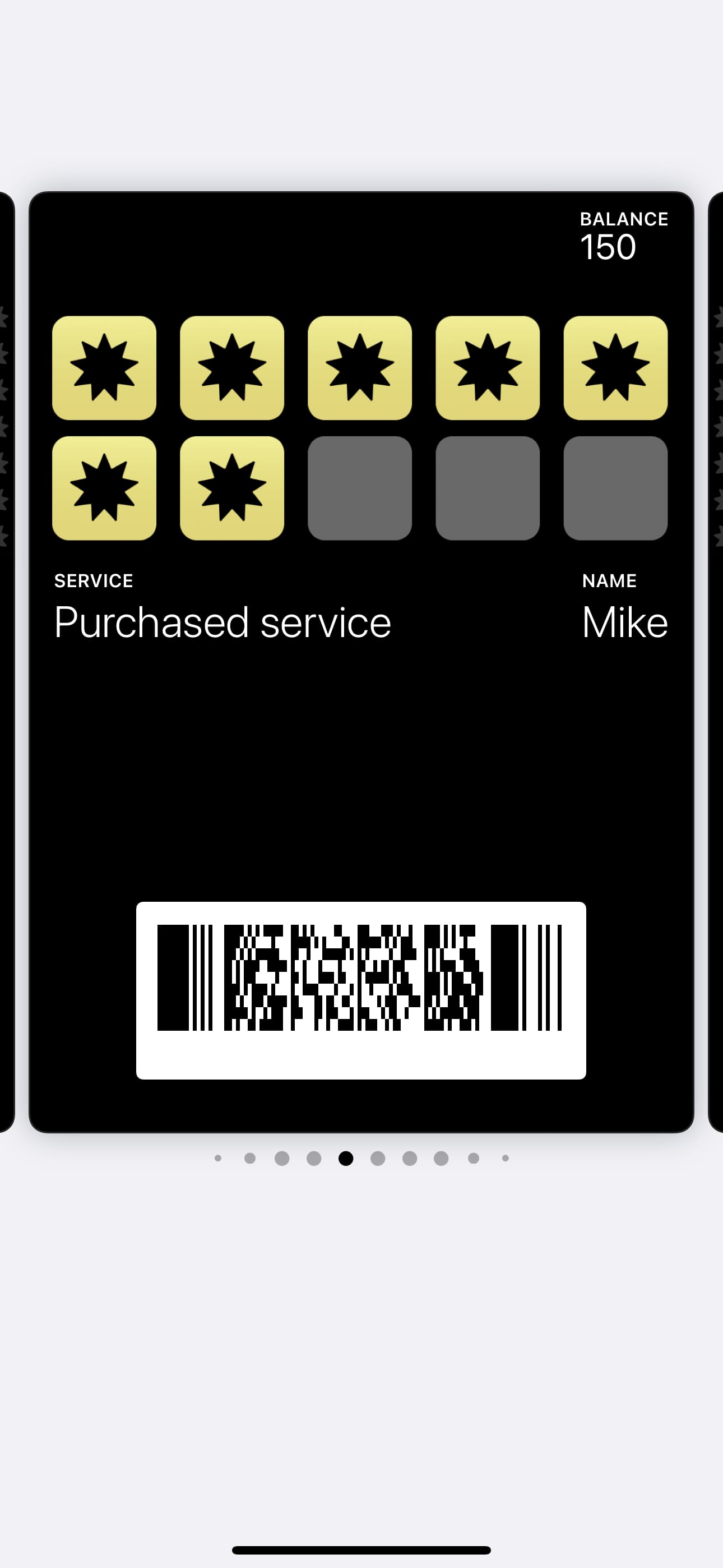 Tarjeta multipass de visitas prepagadas